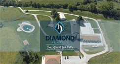 Desktop Screenshot of diamondkennels.com